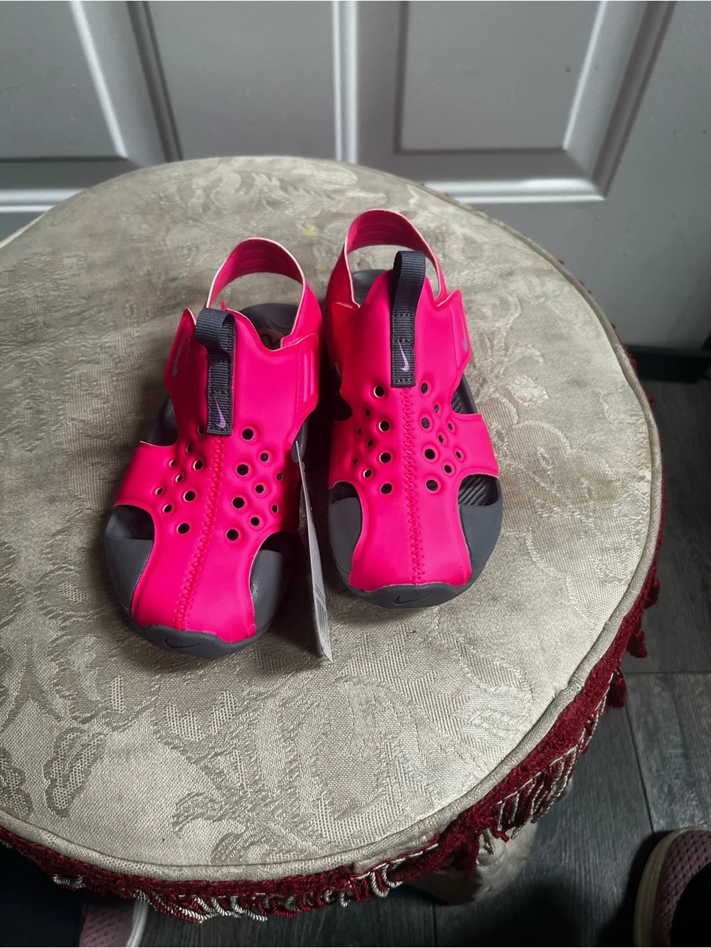 Nike Kids' Sunray Protect 2D Pink Water Shoes Sz 12C